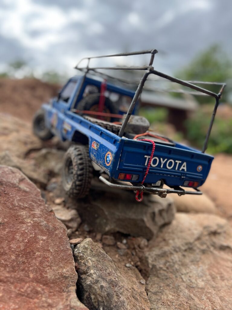 🇩🇪 Zu Besuch beim ESV Bischofsheim – Realscaler-Style 4 Scale-Fahrzeuge auf der RealScale Strecke während des Fahrtages des ESV Bischofsheim, mit Fokus auf den Trailkit RC Stahlrahmen